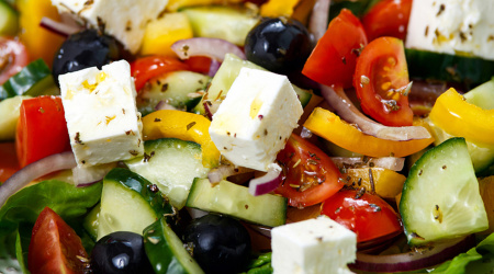 Ambrosia Foods, Inc - Makers of the finest Olive Oil this side of the Mediterranean - (424) 353-1932 - Greek salad with feta cheese